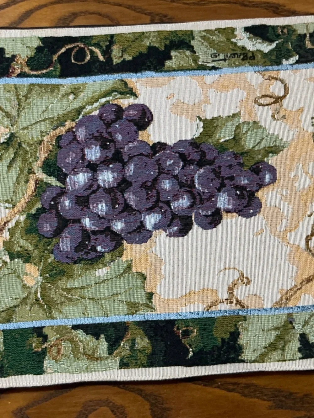 Jacquard Tapestry Table Runner and Placemats